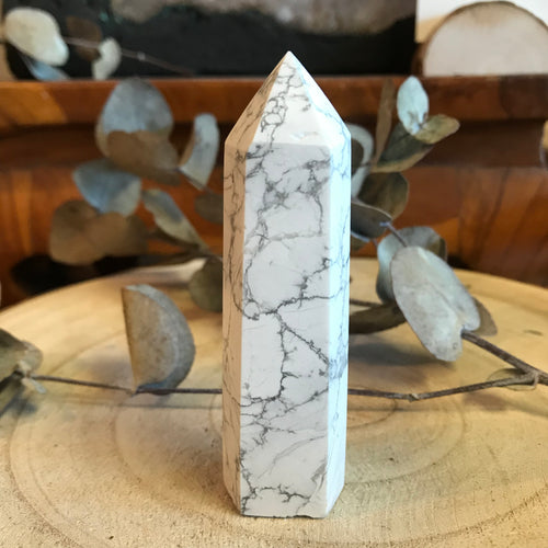 Howlite Point SKU 22145A