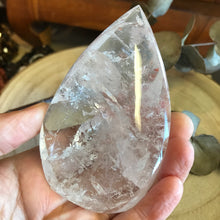 Clear Quartz Flame with Inclusion SKU 21884