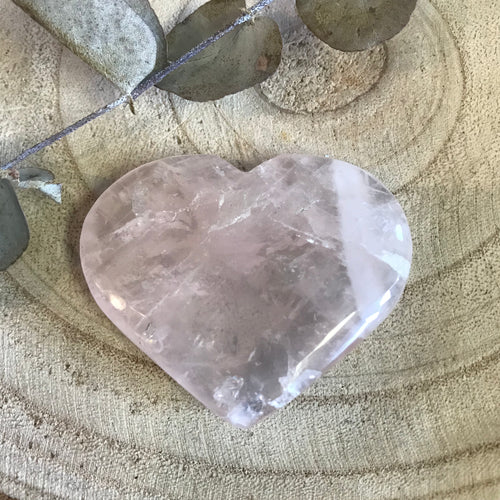 Rose Quartz Heart SKU 22014