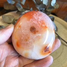 Carnelian Palm Stone SKU 22156