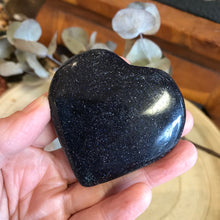 Blue Goldstone Heart SKU 21953