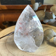 Clear Quartz Flame with Inclusion SKU 21884