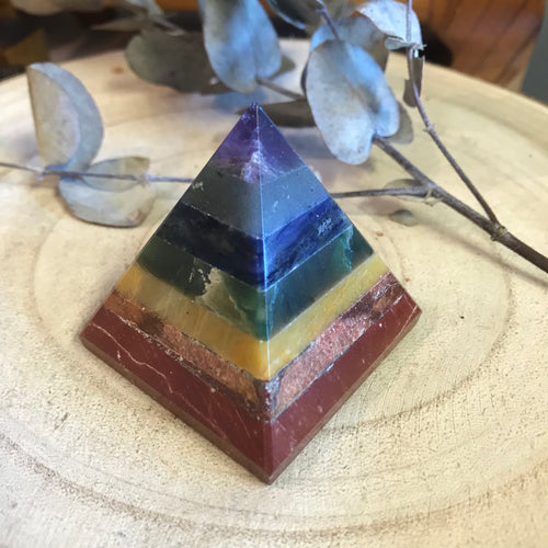 Chakra Bonded Pyramid SKU 22002