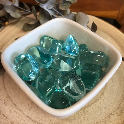 Blue Obsidian Tumblestones SKU 22092