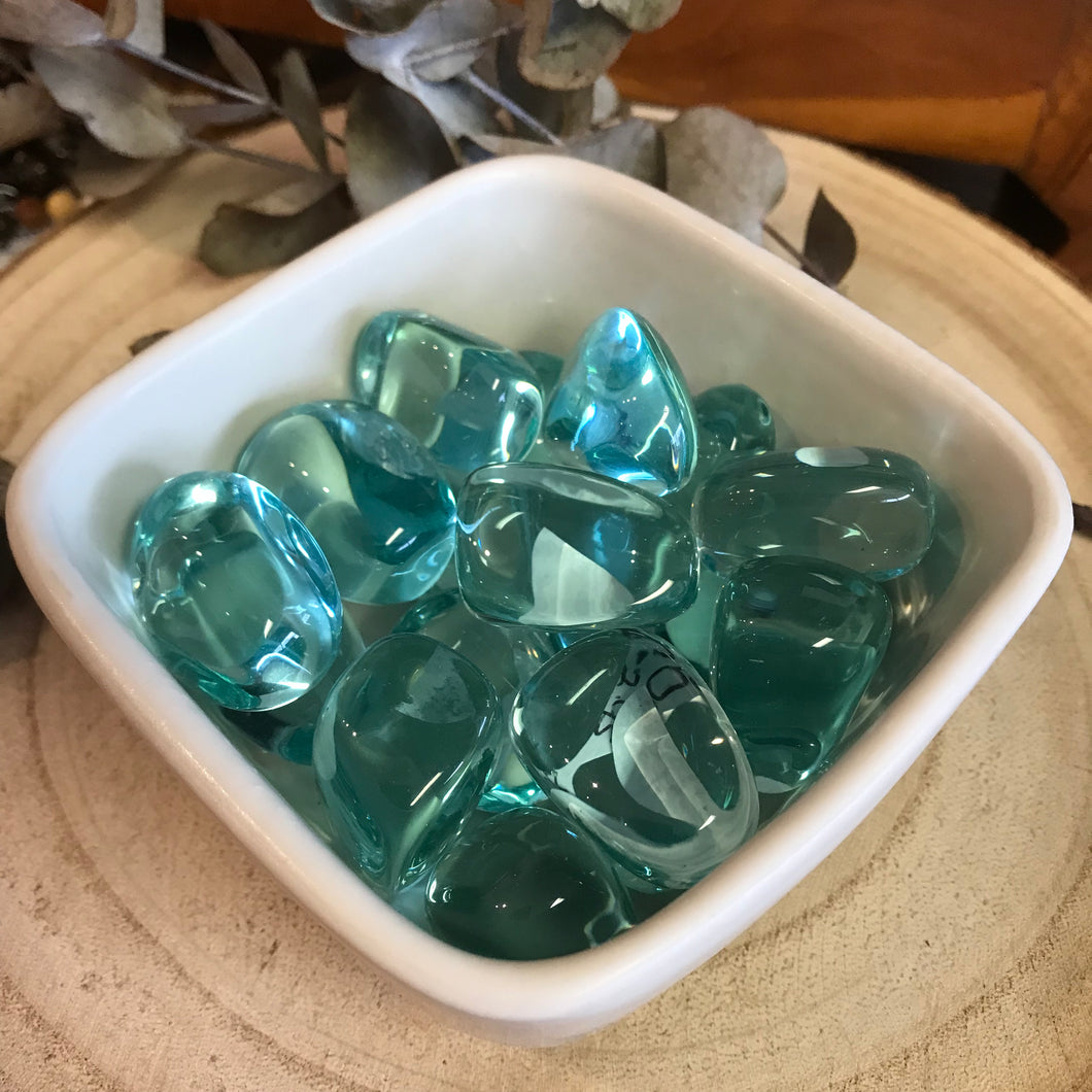 Blue Obsidian Tumblestones SKU 22092