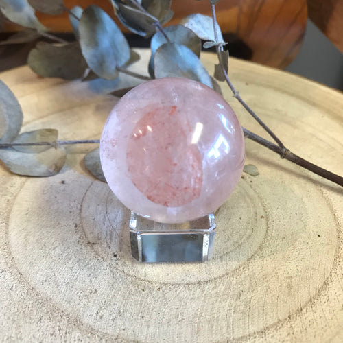 Hematoid Quartz Sphere SKU 21938