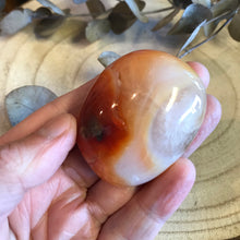 Carnelian Palm Stone SKU 22158