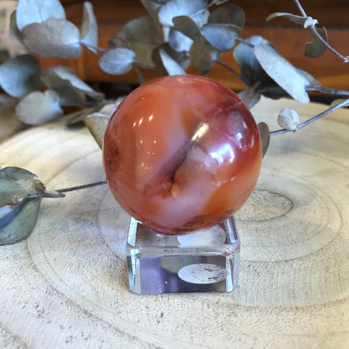 Carnelian Sphere SKU 21937