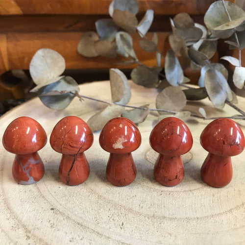 Red Jasper Mushrooms SKU 21914