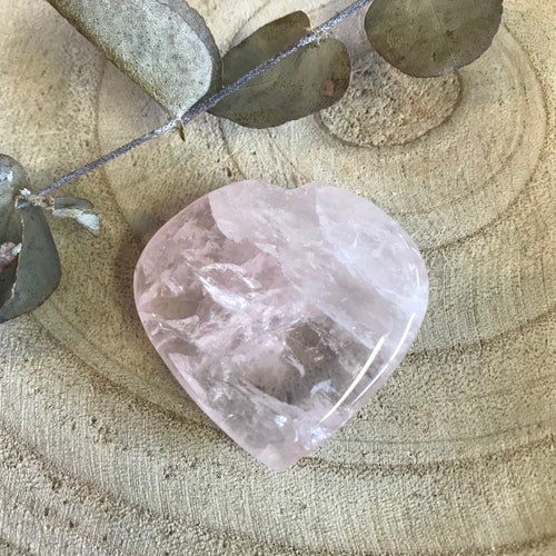 Rose Quartz Heart SKU 22015