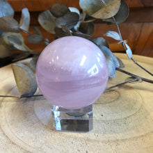 Rose Quartz Sphere SKU 22020