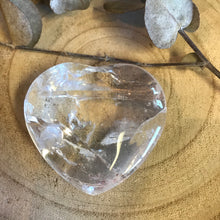 Clear Quartz Heart SKU 22090