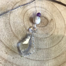 Mini Howlite & Amethyst Suncatchers