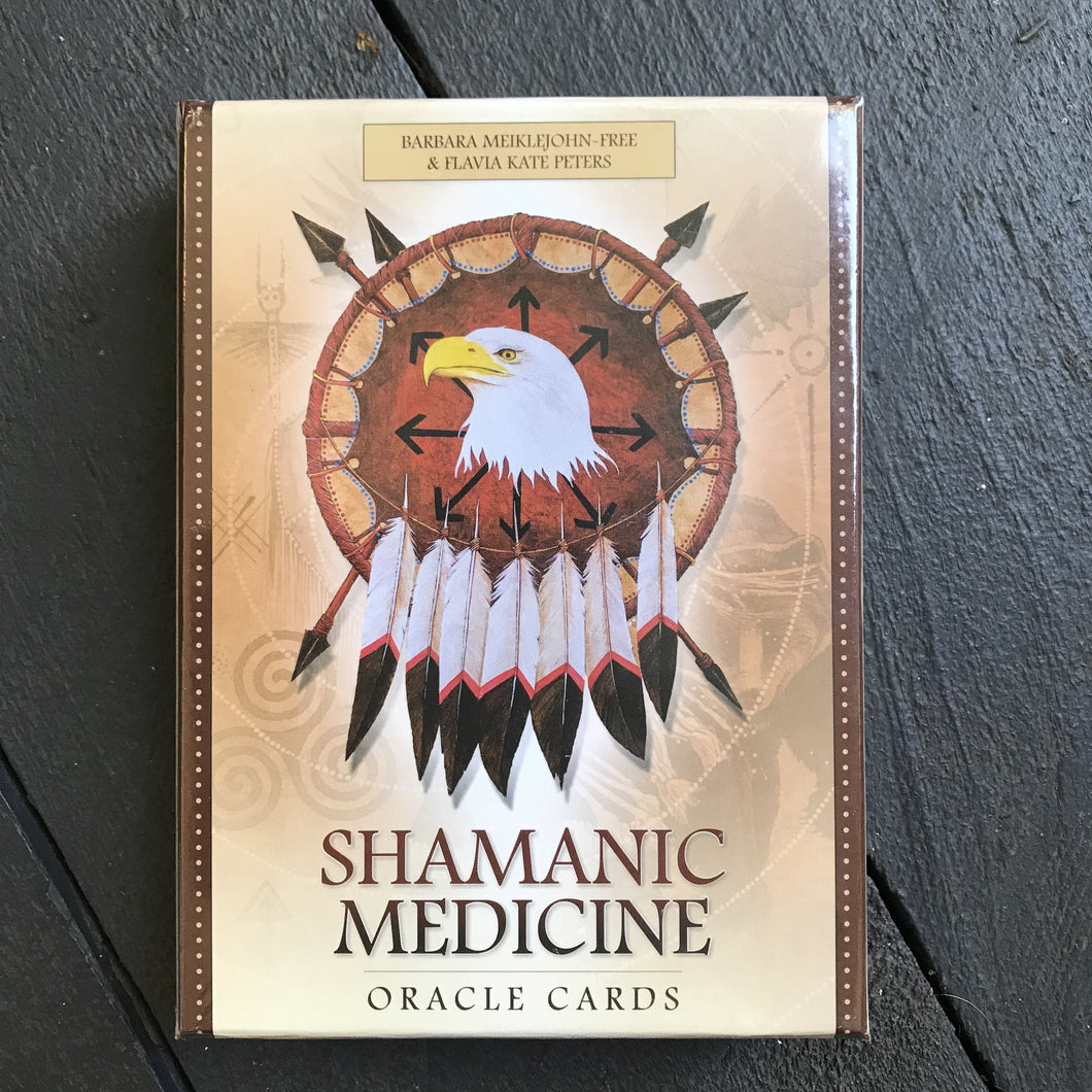 Shamanic Medicine Oracle Cards by Barbara Meiklejohn-Free & Flavia Kate Peters