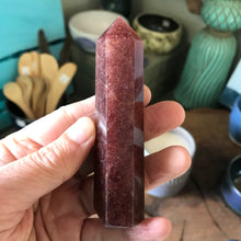 Strawberry Quartz Point SKU 21036