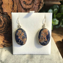 Sterling Silver Sodalite Drop Earrings SKU 17025