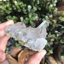 Epidote in Quartz Cluster SKU 14354