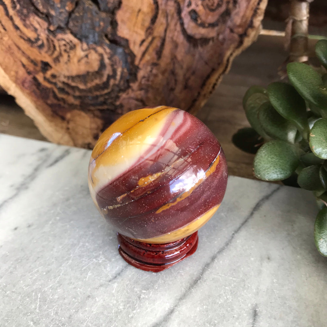 Mookaite Sphere SKU 19409