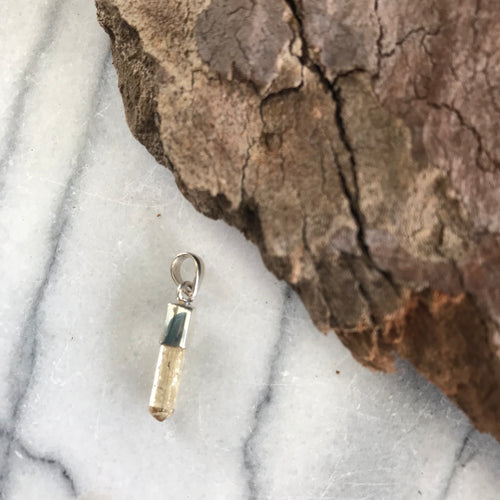 Sterling Silver Imperial Topaz Pendant SKU 21406