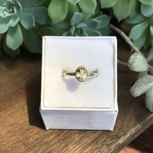 Sterling Silver Lemon Topaz Ring SKU 10188
