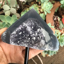 Amethyst Geode Point on Stand SKU 15992