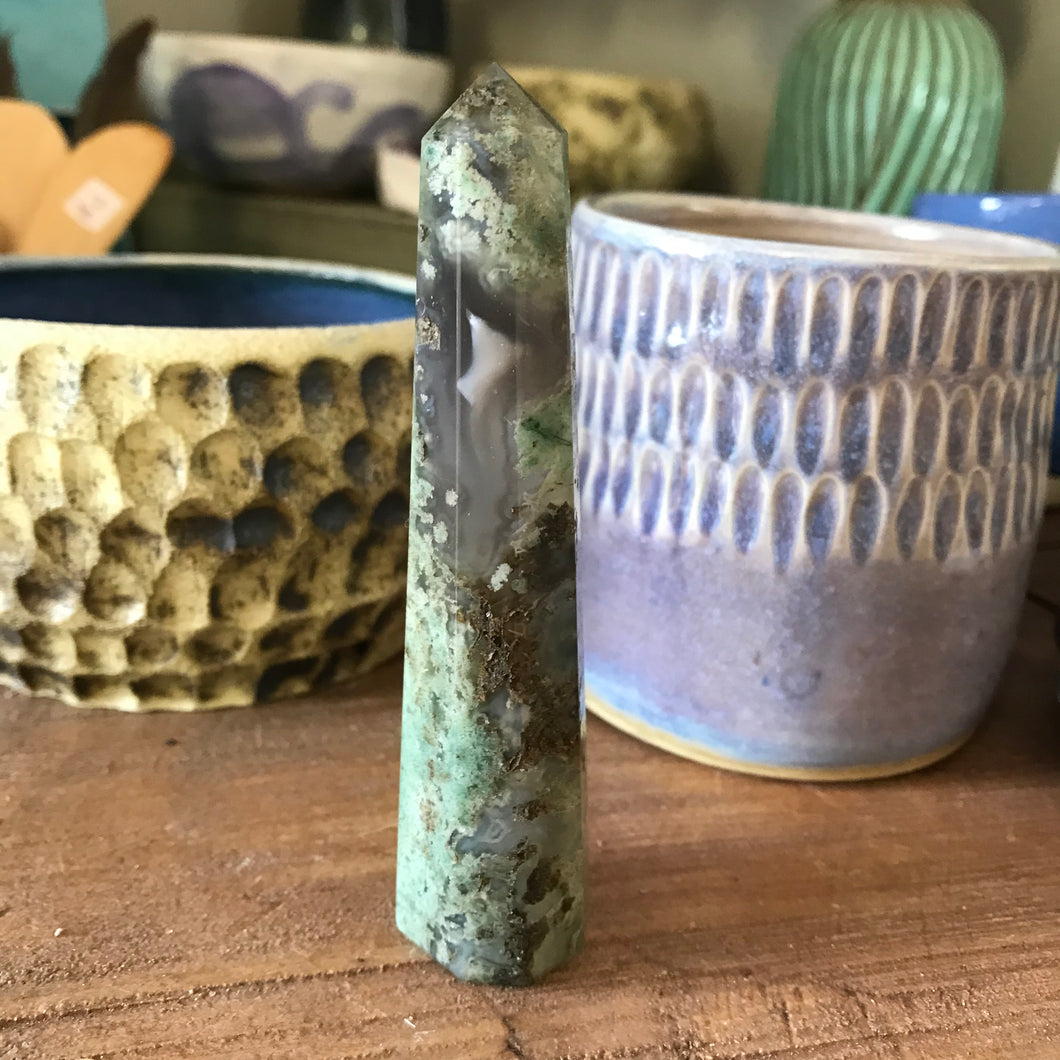 Moss Agate Point SKU 20762