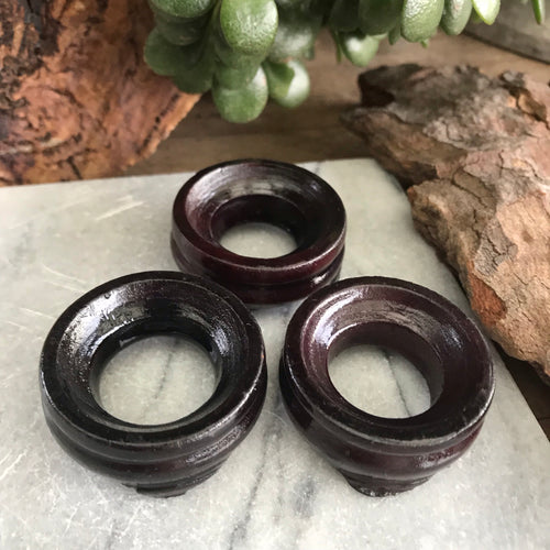 Wooden Ring Sphere Stand
