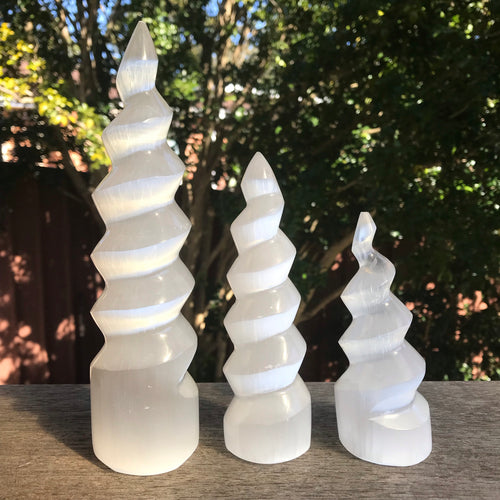 Selenite Spirals
