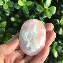 Pink Opal Palm Stone SKU 20498