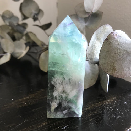 Rainbow Fluorite Obelisk SKU 21577
