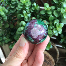 Ruby Zoisite Sphere SKU 19461