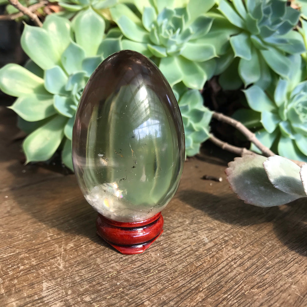 Smoky Quartz Egg SKU 18171