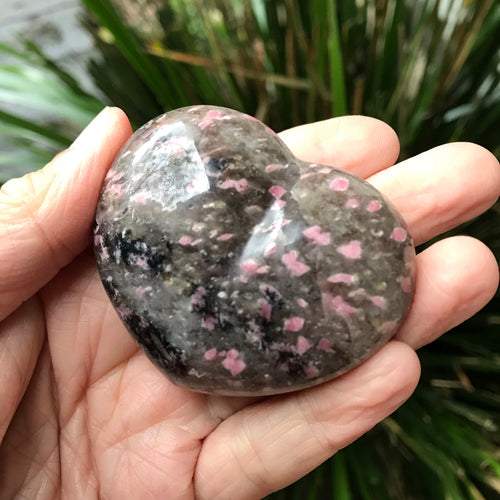 Rhodonite Heart SKU 19440A