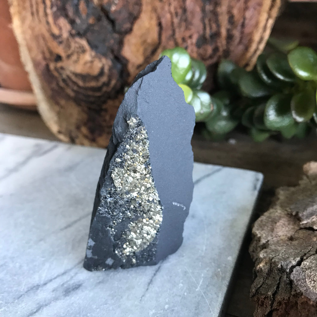 Pyrite on Carbon Specimen SKU 20471