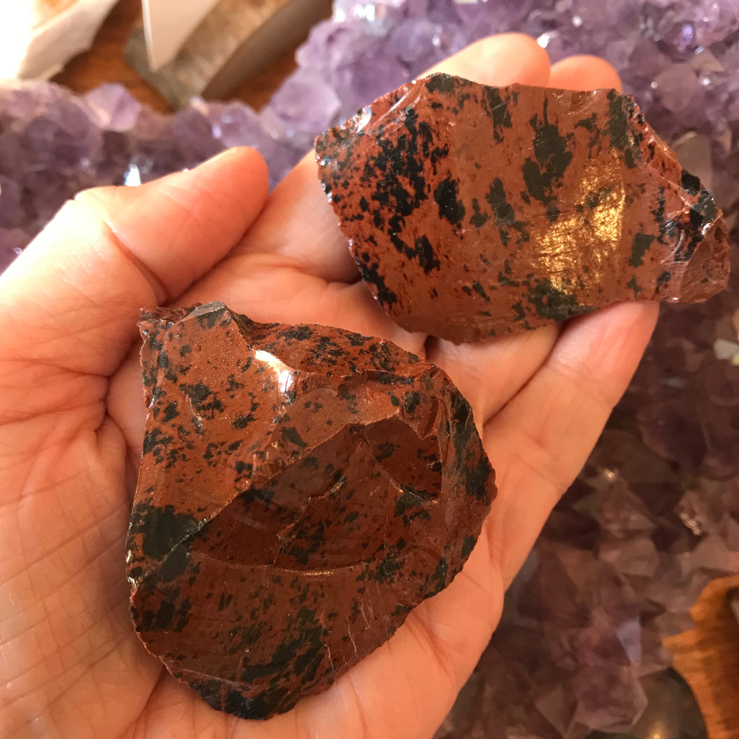 Mahogany Obsidian Chunks
