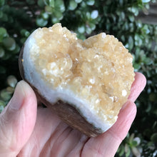 Citrine Cluster Heart SKU 21354
