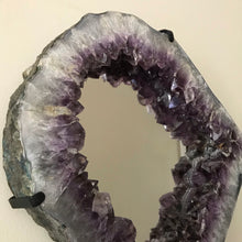 Amethyst Geode Slice Mirror SKU 19926
