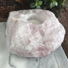 Rose Quartz Chunk Candleholder SKU 20056A