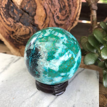 Chrysocolla Sphere SKU 19424
