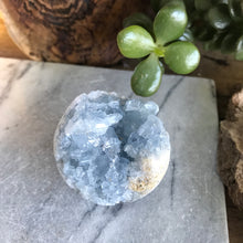 Celestite Geode Sphere SKU 21018