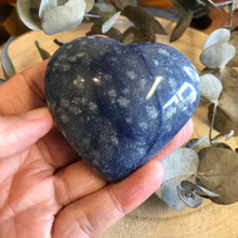 Blue Quartz Heart SKU 20084