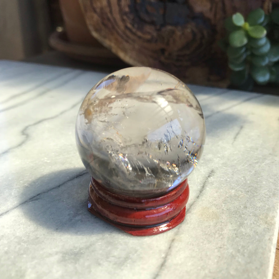 Smoky Quartz Sphere SKU 19777