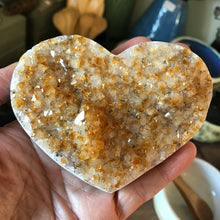 Citrine Cluster Heart SKU 21353