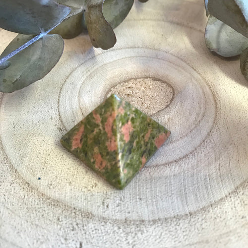 Unakite Pyramid SKU 13562