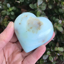 Blue Opal Heart SKU 19029
