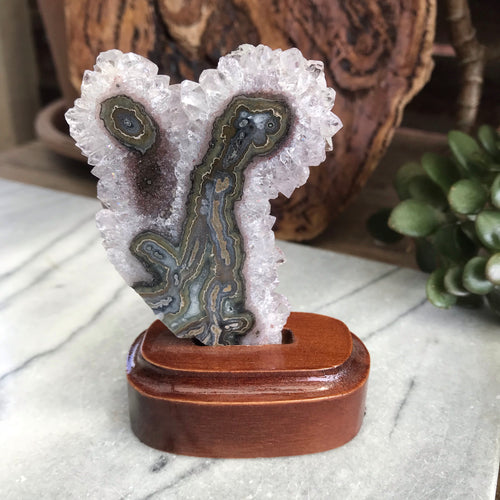 Amethyst Stalactite Slice SKU 19634A