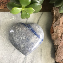Blue Quartz Heart SKU 20483