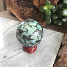 Emerald in Matrix Sphere SKU 20103