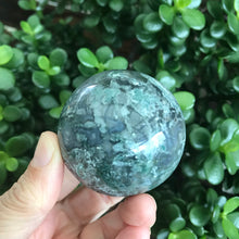 Moss Agate Sphere SKU 20105