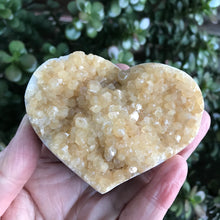 Citrine Cluster Heart SKU 21354